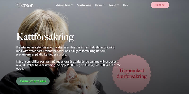 Petson kattförsäkring