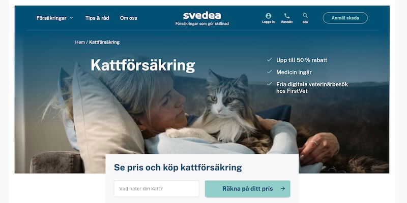Svedea kattförsäkring