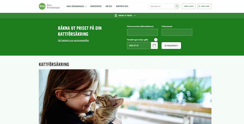 Dina kattförsäkring